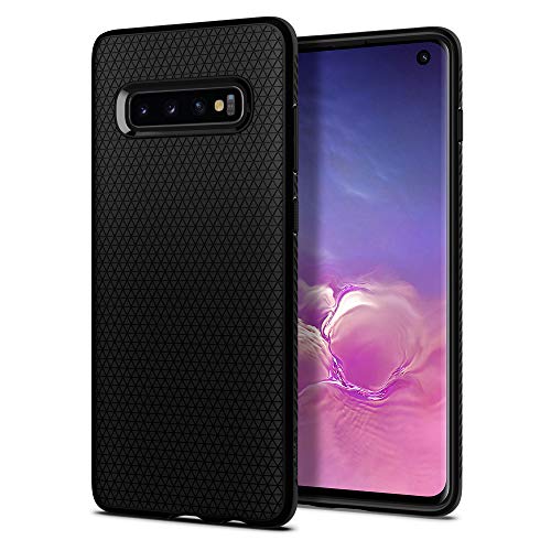 Spigen Funda Liquid Air Compatible con Samsung Galaxy S10 - Negro