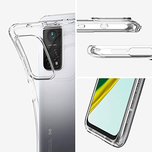 Spigen Funda Liquid Crystal para Xiaomi Mi 10T 5G y para Xiaomi Mi 10T Pro 5G - Transparente