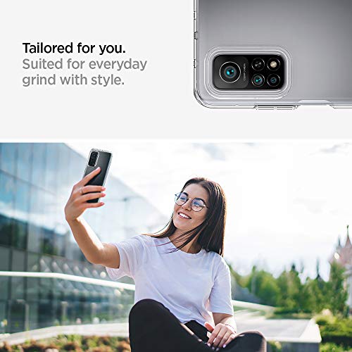 Spigen Funda Liquid Crystal para Xiaomi Mi 10T 5G y para Xiaomi Mi 10T Pro 5G - Transparente