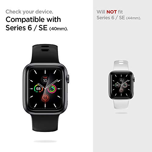 Spigen Proflex EZ Fit Protector Pantalla para Apple Watch Series 6 40mm y Apple Watch SE 40mm - 2 Unidades