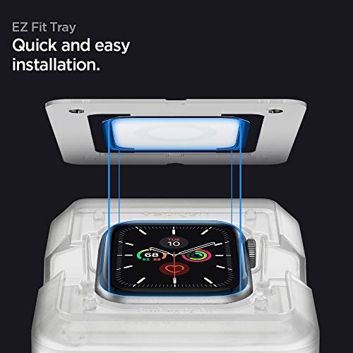 Spigen Proflex EZ Fit Protector Pantalla para Apple Watch Series 6 40mm y Apple Watch SE 40mm - 2 Unidades