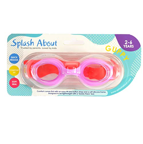 Splash About Guppy Gafas, Infantil, Rosa, 2-6 Years