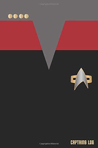 Star Trek Voyager Starship Captains Log: Star Trek Voyager Red Command Uniform Notebook (Star Trek Uniform Notebook Series)
