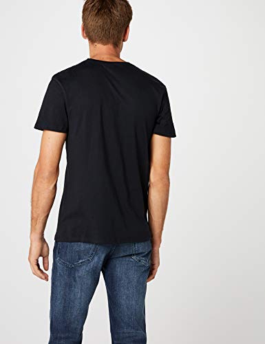 Star Wars DJ Yoda Cool Camiseta, Negro, Medium para Hombre