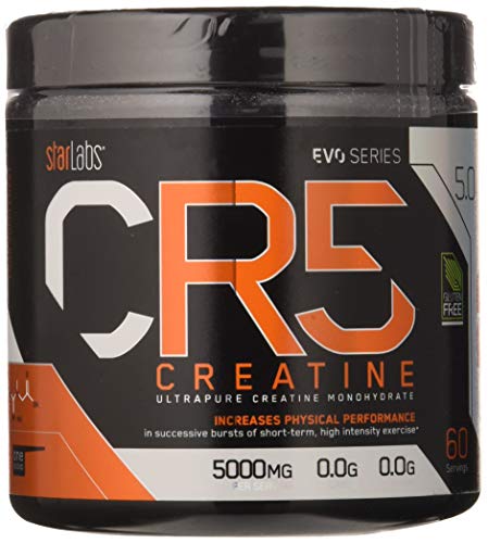 Starlabs nutrition cr5, creatina ultrapura micronizada, 300gr.