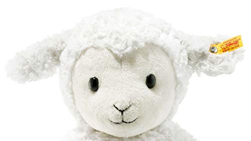 Steiff 73434 Fuzzy - Caña de Cordero (38 cm), Color Blanco