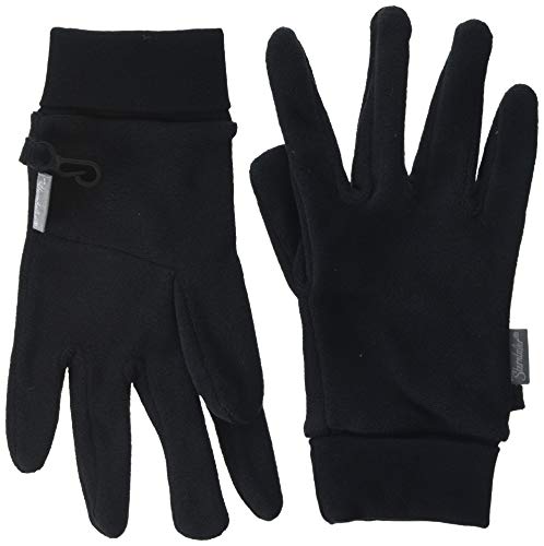 Sterntaler Fingerhandschuh Guanti Guantes, Negro (Schwarz 590), Talla Única (Talla del Fabricante: 8) para Niños