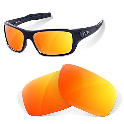 sunglasses restorer Lentes de Recambio Polarizadas Fire Iridium para Oakley Turbine