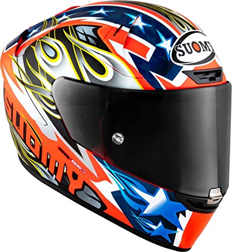 Suomy SR-GP GLORY RACE CASCO INTEGRAL AZUL, ROJO Y BLANCO S