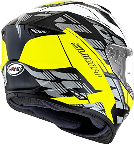 Suomy Stellar Corner - Casco, color amarillo, talla L