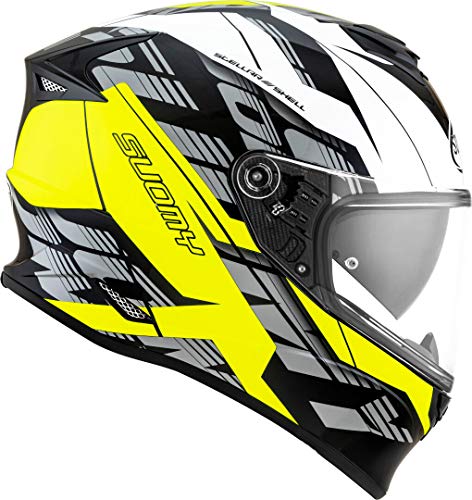 Suomy Stellar Corner - Casco, color amarillo, talla L