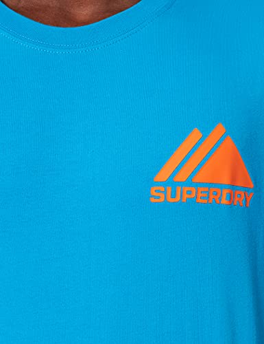 Superdry M1011088a Mountain Sport Mono Mini tee, Azul Turquesa, XL para Hombre