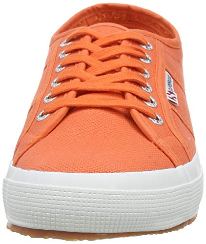 Superga 2750 Cotu Classic, Zapatillas Unisex Adulto, Naranja (Orange Md X2f), 44 EU