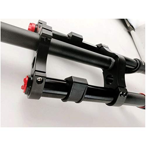 Suspensión MTB 27.5" 29 Pulgadas Suspensión Cuesta Abajo Horquilla Bicicleta Amortiguador Aire QR 9mm Negro Bicicleta Montaña Freno Disco Recorrido 160mm 1-1/8" 2350g ( Color : Red , Size : 29inch )