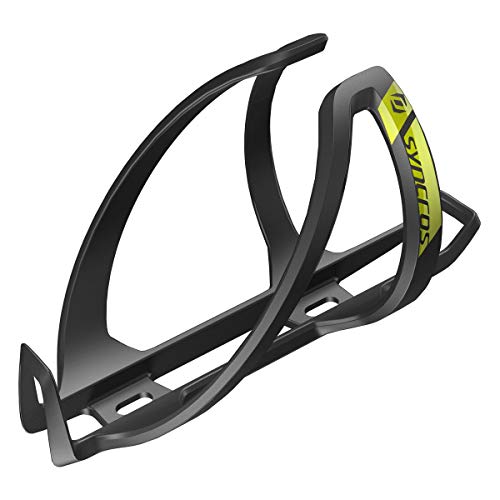 Syncros Coupe Cage 2.0 - Portabidones para bicicleta, color negro y amarillo