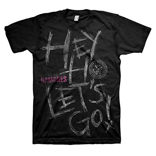 T-Shirt # Xl Black Unisex # Hey Ho
