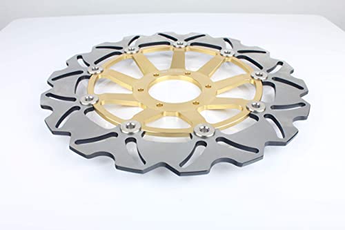 TARAZON 2x para GL 1800 Goldwing All 2001-2017/ Interceptor 800 VFR800 Fi or ABS Disco Discos de Freno Delantero y Pastillas Kit
