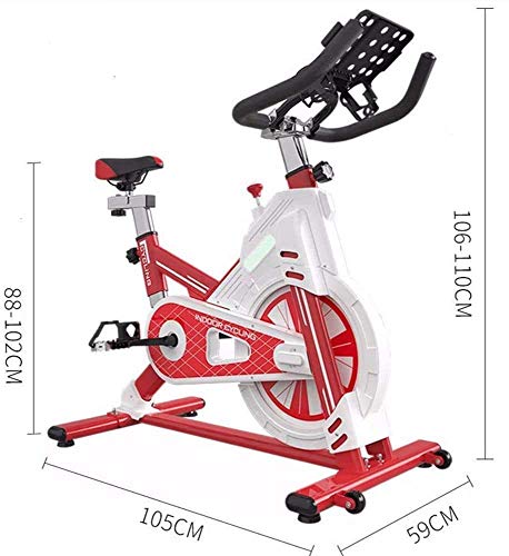 TBNB Bicicletas de Ejercicio Inteligentes, Gimnasio en casa, Bicicleta de Spinning de Interior, Equipo Profesional de Deportes de Interior, aplicación de Juego de Fitness Ultra silencioso con Tod