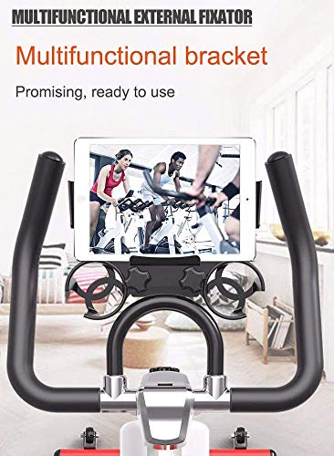 TBNB Bicicletas de Ejercicio Inteligentes, Gimnasio en casa, Bicicleta de Spinning de Interior, Equipo Profesional de Deportes de Interior, aplicación de Juego de Fitness Ultra silencioso con Tod