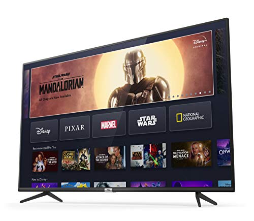 TCL 43BP615 43 Pulgadas, 4K HDR, UHD, Smart TV Powered by Android 9.0, Slim Design, Micro Dimming Pro, Android TV Smart HDR, HDR 10, Dolby Audio, Compatible con Google Assistant y Alexa