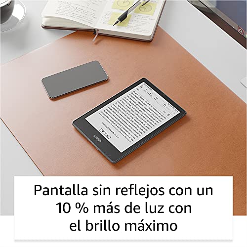 Te presentamos el Kindle Paperwhite Signature Edition (32 GB) | Con una pantalla de 6,8", carga inalámbrica y luz frontal autorregulable | Sin publicidad