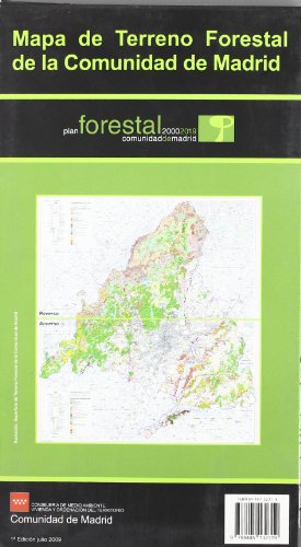 Terreno forestal y bases bioclimáticas para gestión forestal de la Comunidad de Madrid, E. 1:100.000 y 1:25.000