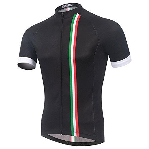 TeyxoCo Men Italy Fashion Cycling Gel Pad Jersey Set XL