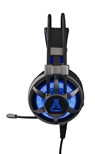 The G-Lab KORP Selenium - Cascos Gaming (Retroiluminación. Sonido Xtra Bass. Compatibles con PC, Xbox y PS4)