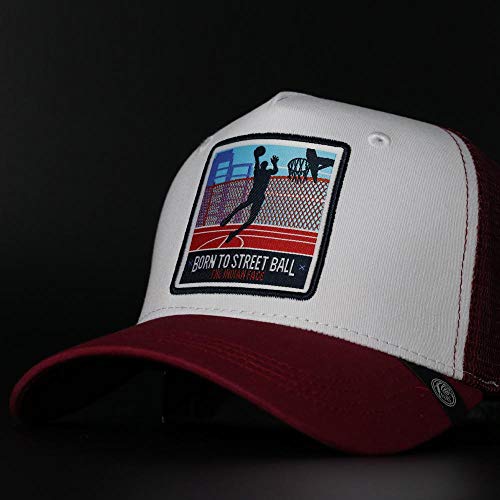 The Indian Face Gorra - Born to Street Ball White/Red