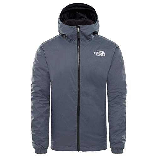 The North Face M Insulated Jk Chaqueta con Aislamiento Quest, Hombre, Vanadis Grey Black Heather, S