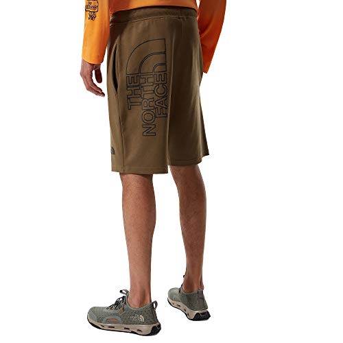 The North Face Men's Graphic Short Light - Pantalones Cortos Casuales para Hombre M. Olive M