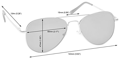 The Reading Glasses Company Gafas De Lectura Talla Pequeña Plata Lectores De Sol Marco Metálico Uv400 Hombres Mujeres S9-8 +2,50 50 g