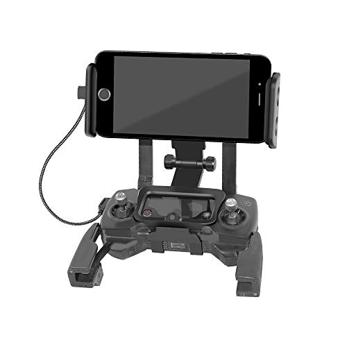 Tineer Control Remoto Soporte extendido 4.6-11 Pulgadas Soporte Frontal para dji Mavic Mini/Mavic 2 Pro/Zoom/Mavic Air/Spark Drone, para teléfono Soporte para Tableta