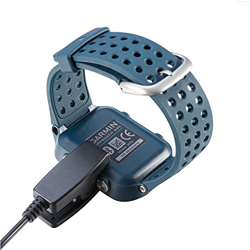 TLING Cargador para Garmin Lily,Forerunner 35/30/735XT/235/230/630/645/645 Music/35J,USB Cable De Carga 100cm - Reloj Accesorios