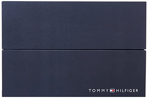 Tommy Hilfiger Tommy Hilfiger Birdseye Men'S SoCKs Gift Box, Calcetín Clásico para Hombre, Negro (Black), 43 Regular