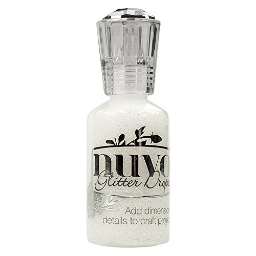 Tonic Studios Nuvo Purpurina Drops-White Blizzard, Otros, Multicolor