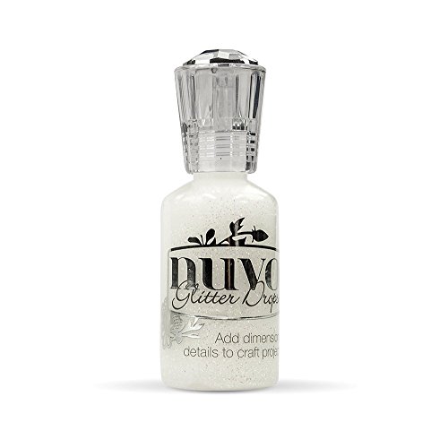 Tonic Studios Nuvo Purpurina Drops-White Blizzard, Otros, Multicolor