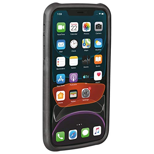 Topeak RideCare - Funda para iPhone 11, Color Negro y Gris