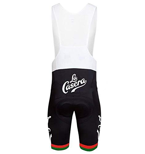 Traje de Ciclismo Hombre de Equipos Profesionales. Culotte y Maillot. Ropa Ciclismo con Badana 12D Gel Pad para MTB Spinning, Equipacion Ciclismo Bicicleta de Carretera