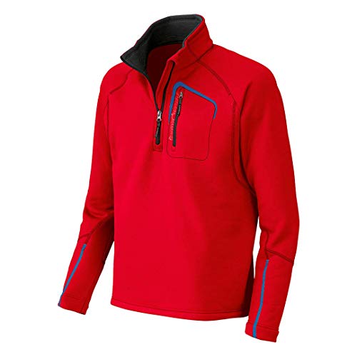 Trangoworld Navan Sudadera, Hombre, Rojo/Negro, 2XL