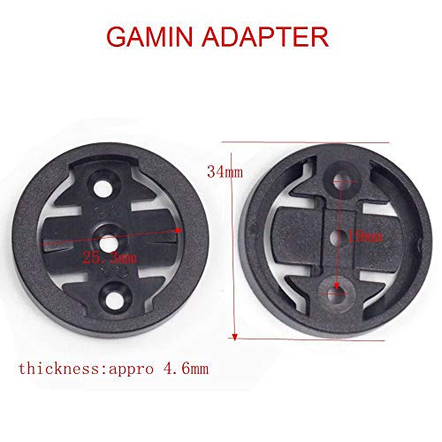 Trigo - Adaptador de Kit de inserción de Soporte para Ordenador de Bicicleta para Soporte Delantero Garmin Wahoo Elemnt Insert kit