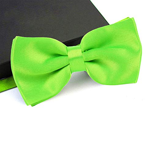 Trimming Shop - Pajarita - para hombre Verde lime green Talla única