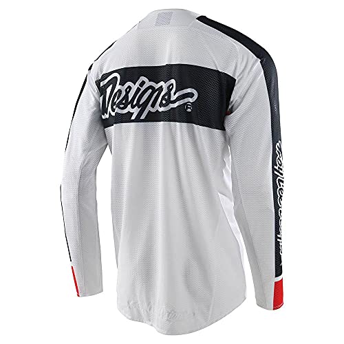 Troy Lee Designs Hombres |Off-Road|Motocross|Vox SE Pro Air Jersey, Blanco, XL/XXL