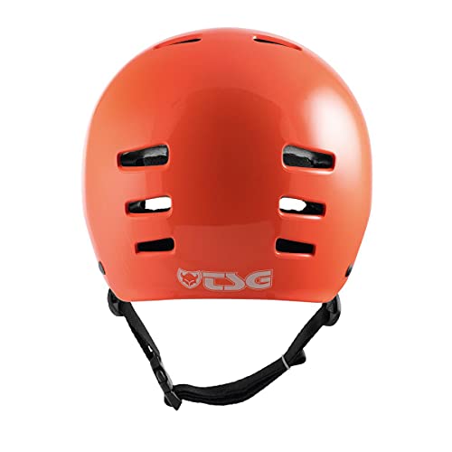 TSG Nitro Motors Evolution Youth - Casco para niños (talla XXS/X), color naranja