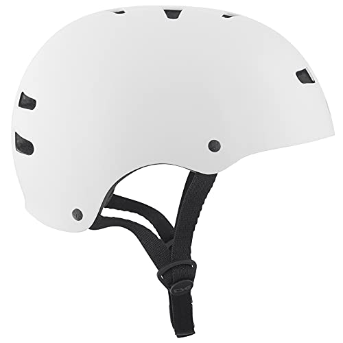 TSG Skate/BMX casco inyectado, color  - Injected White, tamaño S/M (54-56cm)