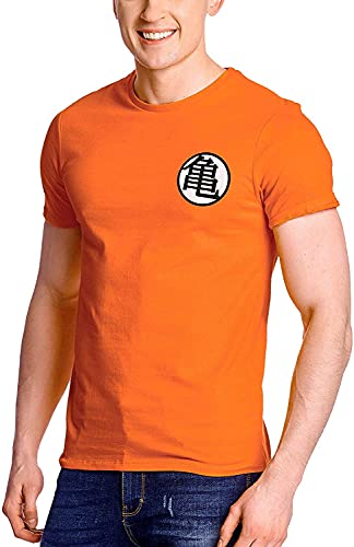 TusPersonalizables.com Camiseta Dragon Ball - Logo de la Escuela Tortuga - Kame House - Roshi (L)