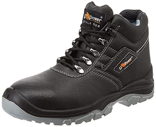 U-Power BC10033-42, BC10033-42-Calzado de Seguridad Gama Style&Job Modelo Reptile RS S3 SRC Talla Unisex Adulto, Negro, 42 EU