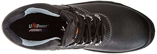 U-Power BC10033-42, BC10033-42-Calzado de Seguridad Gama Style&Job Modelo Reptile RS S3 SRC Talla Unisex Adulto, Negro, 42 EU