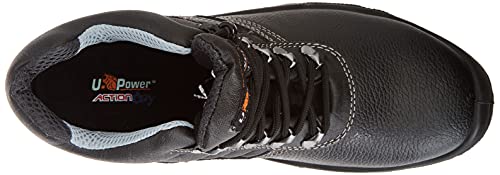 U-Power BC10033-42, BC10033-42-Calzado de Seguridad Gama Style&Job Modelo Reptile RS S3 SRC Talla Unisex Adulto, Negro, 42 EU