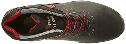 U-Power UF10064-43, UF10064-43-Calzado de Seguridad Gama Flat out Modelo Walter S3 SRC Talla Unisex Adulto, Negro, 43 EU